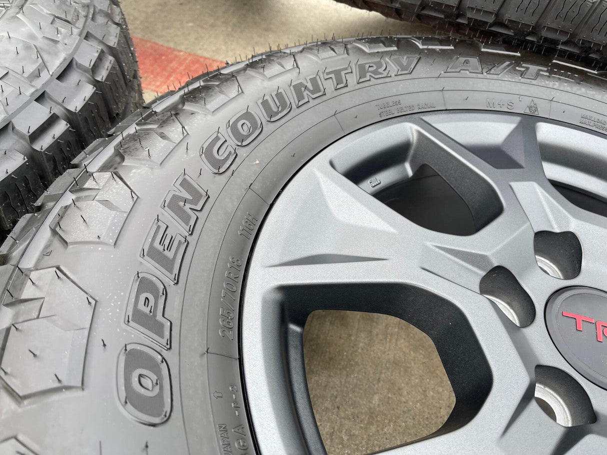 18" Toyota Tacoma Tundra Sequoia Land Cruiser TRD OEM 10544 wheels rims 2026 NEW Texas Truck Tire