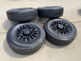 18" Chevy Silverado ALASKAN AT4X 2500 OEM 14031 wheels rims 2024 2025 2026 NEW Texas Truck Tire