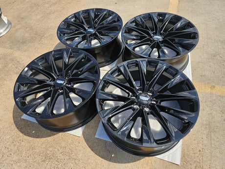 24" Cadillac Escalade V OEM ONYX wheel rim 2022 2023 2024 2025 2026 Texas Truck Tire