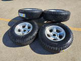 15" Chevy S10 Blazer Chevy wheels rims 5063 GMC NEW tires 5x120 5x4.75 2000 2004 Texas Truck Tire