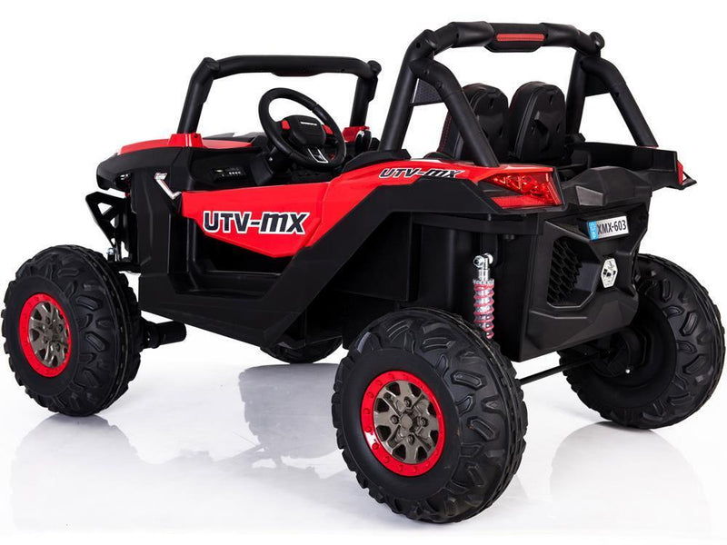 Electric UTV Children's Ride On 12V Battery Operated 4x4 Utility Vehicle 2-Seat Car
