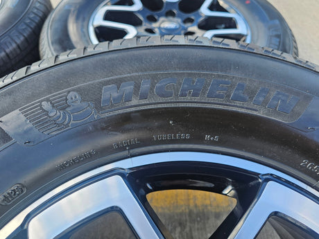 18" Ford Ranger wheels rims tires black 95213 tires 2024 2025 2026 NEW MICHELIN Texas Truck Tire