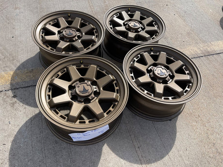 17" 4Runner Toyota Tacoma OEM BRONZE wheels rims FJ 2022 2023 2024 NEW Texas Truck Tire