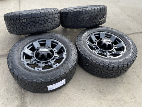 20" Ford F-250 F-350 OEM 10296 10485 Lariat wheels rims 2023 2024 2025 2026 TOYO Texas Truck Tire
