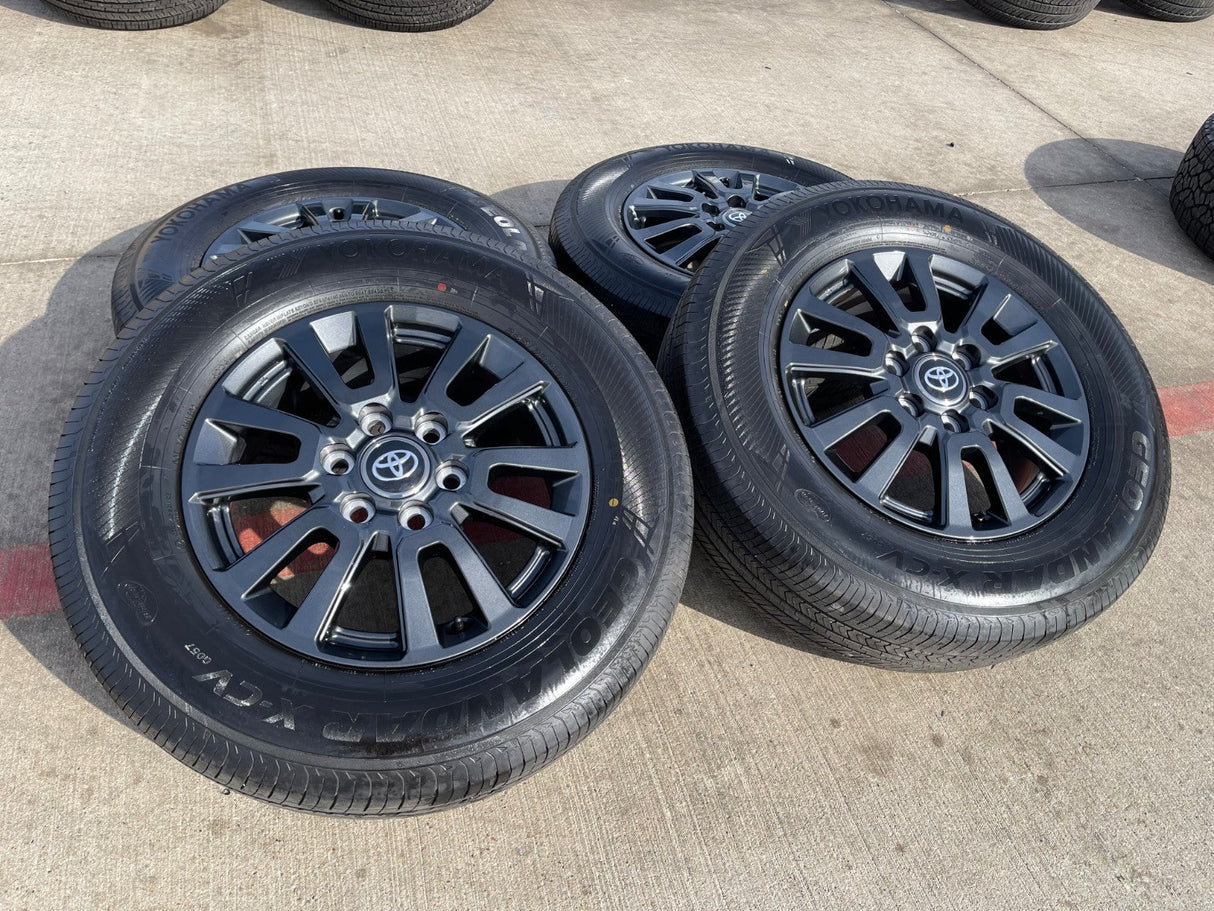 18" Land Cruiser Tundra Sequoia 4Runner GX550 OEM 95953 wheels rims tires NEW Texas Truck Tire