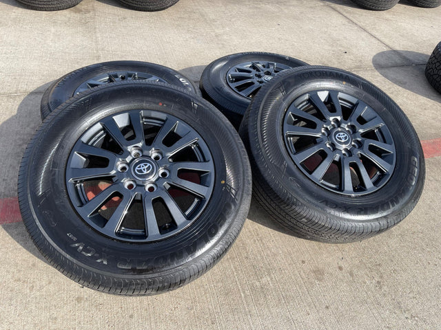 18" Land Cruiser Tundra Sequoia 4Runner GX550 OEM 95953 wheels rims tires NEW Texas Truck Tire