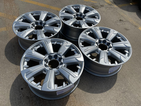 24" Cadillac Escalade IQ EV OEM 8x165 wheels rims Hummer 2500 2024 2025 2026 NEW Texas Truck Tire