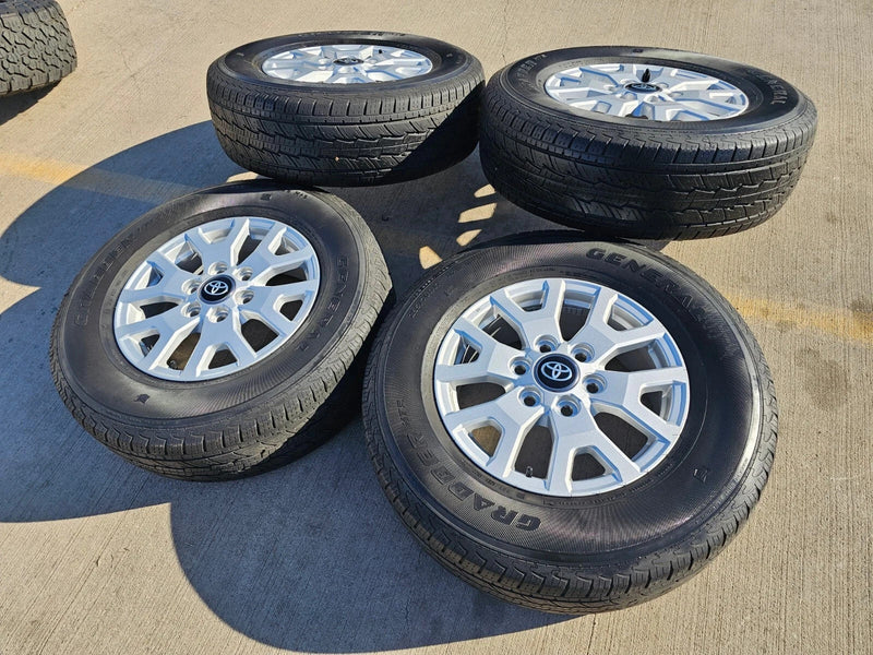 17" Toyota Tacoma 4Runner TRD OEM 10637 94254 wheels rims 2024 2025 2026 GENERAL Texas Truck Tire