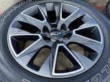 20" Chevy Tahoe Silverado OEM 5919 wheels rims GMC Yukon tires BRIDGESTONE Texas Truck Tire