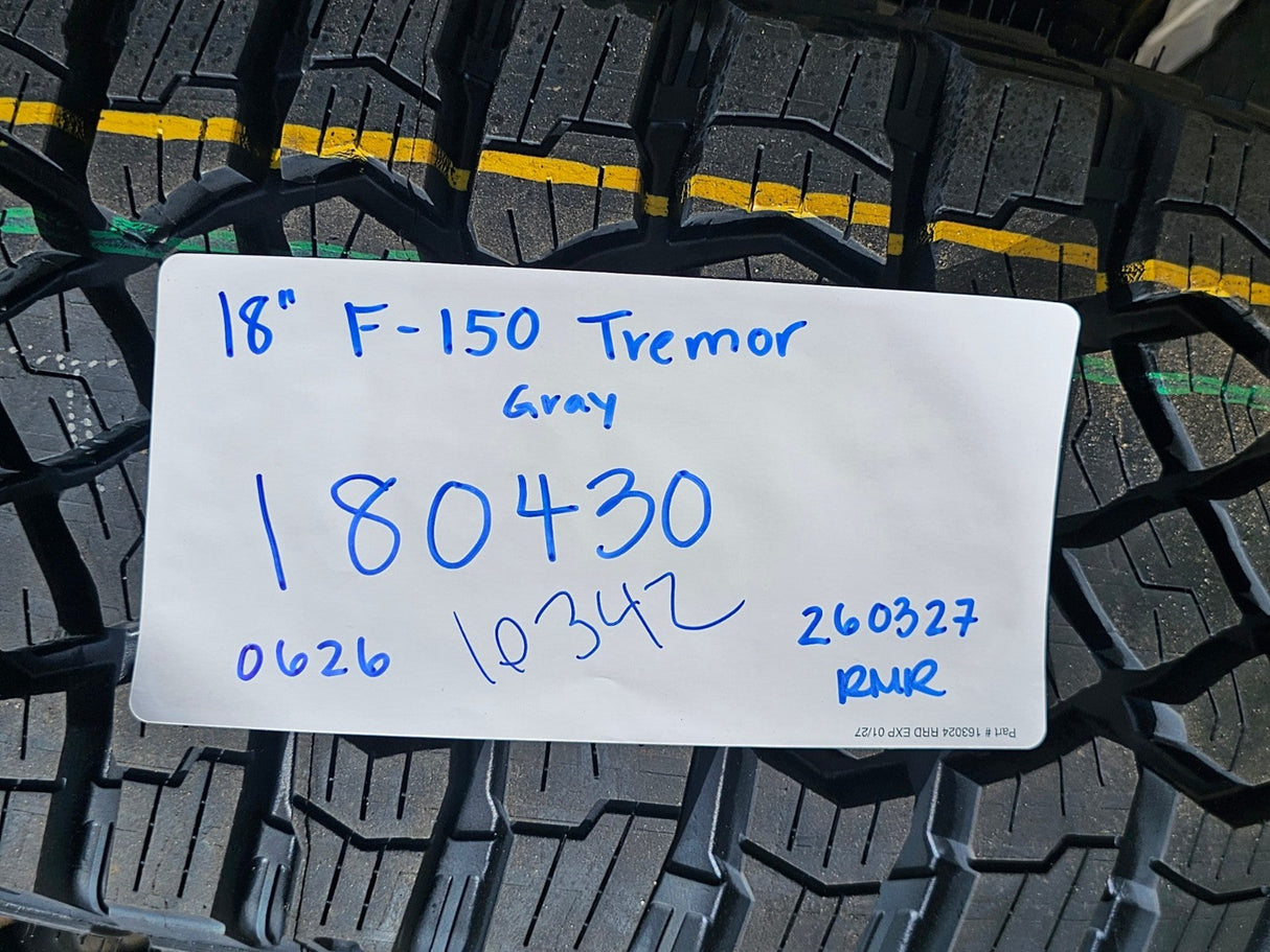 18" Ford F-150 TREMOR OEM rims wheels 10342 95351 Expedition 2025 2026 BRAND NEW Texas Truck Tire