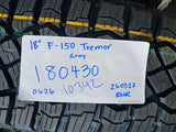 18" Ford F-150 TREMOR OEM rims wheels 10342 95351 Expedition 2025 2026 BRAND NEW Texas Truck Tire