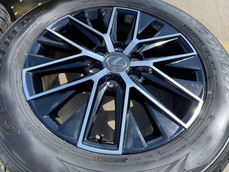 20" Lexus GX550 OEM wheels rims Toyota Land Cruiser Tundra 10545 LX600 2025 NEW Texas Truck Tire