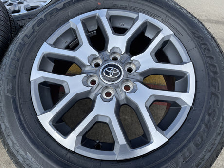 20" Toyota Tundra TSS TRD OEM wheels rims 95359 75277 Sequoia 2024 2025 2026 NEW Texas Truck Tire