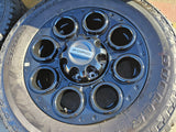 20" Ford F-250 F-350 OEM black Lariat 10299 10484 wheels rims 2024 2025 2026 Texas Truck Tire