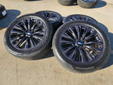 22" Cadillac Escalade V V600 Platinum OEM ORIGINAL wheels rims 2024 2025 2026 Texas Truck Tire