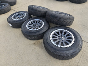 (4) 18" INEOS Grenadier OEM wheels rims tires beadlock 2023 2024 2025 2026 NEW Texas Truck Tire