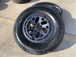 17" Nissan Frontier X-PRO OEM Desert Runner wheel rim tire 2024 2025 2026 NEW Texas Truck Tire