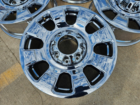 20" Ford F-250 F-350 OEM Lariat 10295 25085 10552 wheels rims 2024 2025 2026 Texas Truck Tire