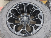 20x12 Fuel D546 Assault Chevy Silverado Ford F-150 RAM wheels rims 6x139 6x135 Texas Truck Tire