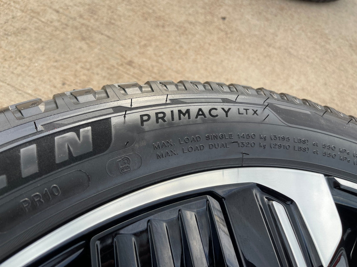 24" Cadillac Escalade IQ EV OEM 8x165 wheel rim Hummer 2500 2025 MICHELIN NEW Texas Truck Tire