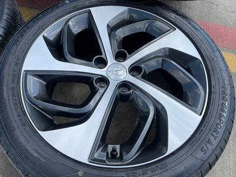19" Hyundai Tuscon K4 Sonata OEM wheel rims tires 70895 Veloster Genesis Texas Truck Tire