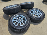 18" Toyota Tacoma LIMITED OEM chrome wheels rims 4260 4Runner 2025 MICHELIN NEW Texas Truck Tire