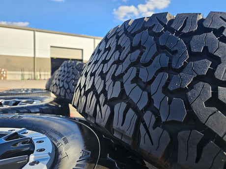 17" Ford F-150 Raptor R OEM Replica BEADLOCK 10460 rims wheels 35" tires BFG NEW Texas Truck Tire