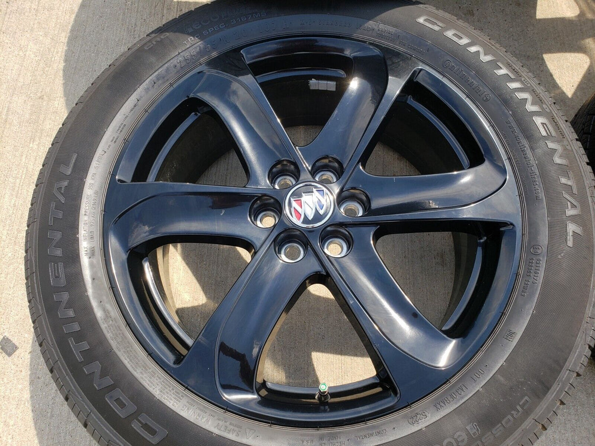 20" Buick Enclave OEM wheels rims Blazer Acadia Cadillac 4154 XT6 2022 2023 2024 Texas Truck Tire