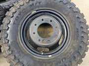 17" Dodge Ram 3500 Dually Laramie 8x200 wheels rims 2703 2704 OEM TOYO M/T 33" Texas Truck Tire