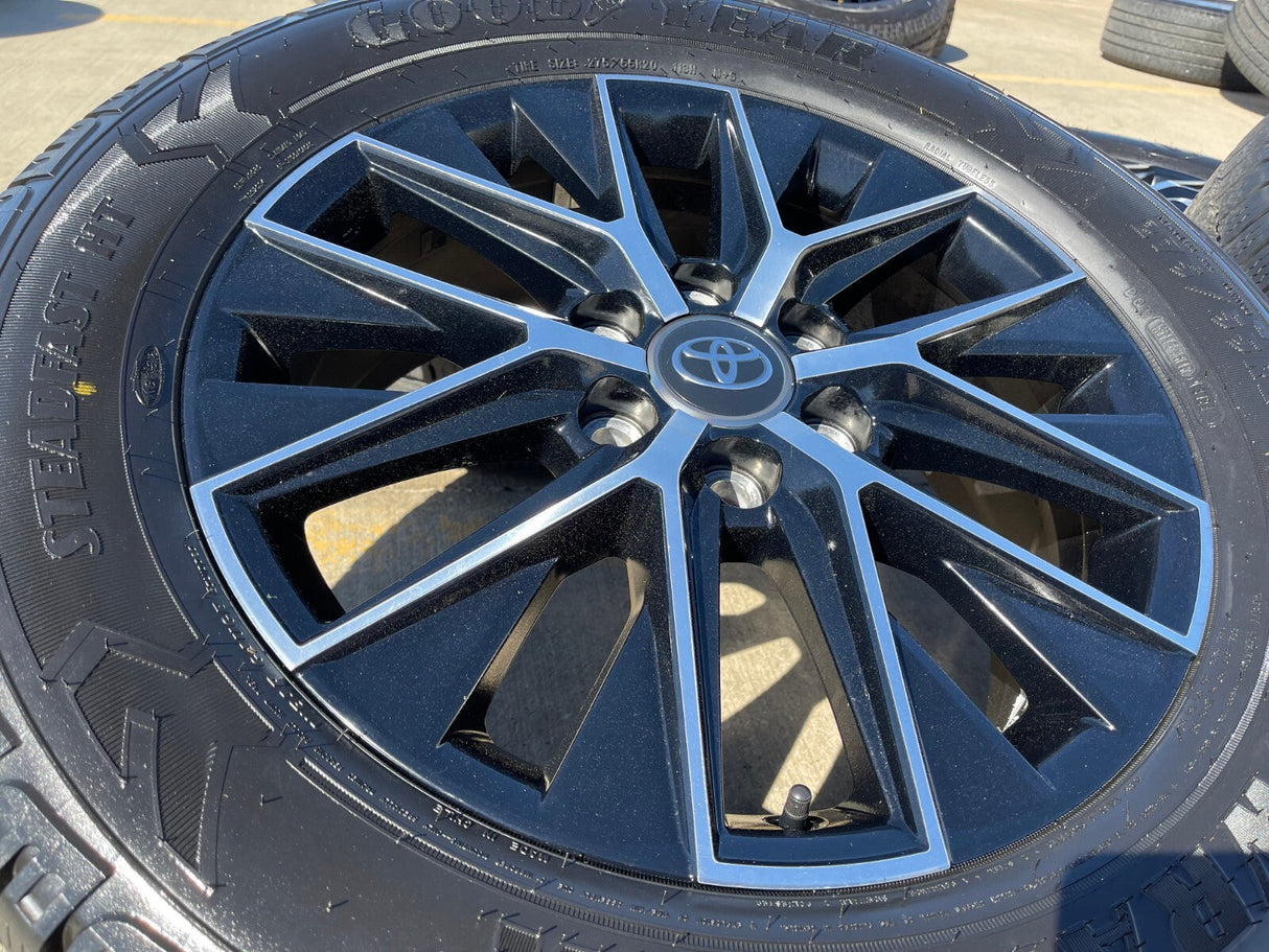 20" Toyota Land Cruiser Tundra OEM wheels rims 10545 Lexus GX550 LX600 2025 NEW Texas Truck Tire