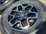 18" Ford Bronco wheels rims black 95213 Ranger tires tires BRIDGESTONE A/T Texas Truck Tire