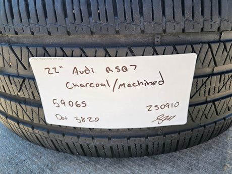 22" Audi RSQ7 OEM wheel rim SQ7 Q7 SQ8 Q8 RSQ8 59065 2021 2022 2023 2024 2025 Texas Truck Tire