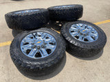 20" Chevy Silverado High Country LTZ 2500 3500 OEM 14124 wheels rims BFG KO3 A/T Texas Truck Tire