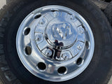 17" Dodge Ram 3500 Dually Laramie 8x200 wheels rims 2701 2702 OEM NEXEN Texas Truck Tire