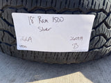 18" Ram 1500 OEM CHROME 2669 wheels rims 2021 2022 2023 2024 2025 2026 GOODYEAR Texas Truck Tire