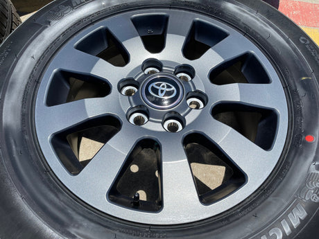 18" Toyota Land Cruiser OEM TRD wheels rims 95952 Tundra Sequoia MICHELIN NEW Texas Truck Tire