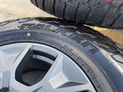 18" Lexus GX550 OEM 10544 wheels rims Land Cruiser Tundra Sequoia NEW FALKEN AT3 Texas Truck Tire