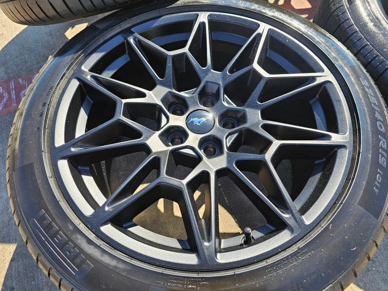 19" Ford Mustang GT Track Pack OEM 10600 10603 wheels rims 2025 2026 2027 NEW Texas Truck Tire