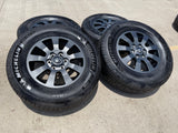 18" Toyota Land Cruiser OEM TRD wheels rims 95952 Tundra Sequoia MICHELIN Texas Truck Tire
