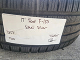 17" Ford F-150 OEM rims wheels 3857 tires steel 2020 2021 2022 2023 2024 2025 Texas Truck Tire