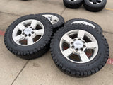 20" Chevy Silverado ZR2 GMC Sierra AT4X 2500 OEM 5771 5801 5826 wheels rims BFG Texas Truck Tire