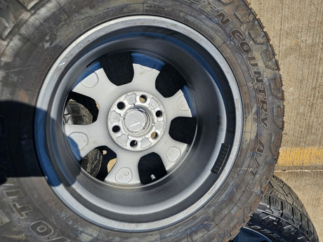 18" Lexus GX550 OEM wheels rims Toyota Land Cruiser Tundra Sequoia TOYO A/T3 Texas Truck Tire