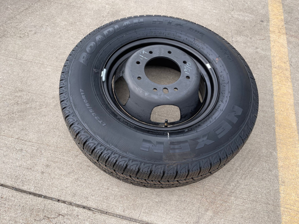 17" Dodge Ram 3500 Dually 8x200 wheel rim 2703 2704 OEM 2023 2024 2025 2026 NEW Texas Truck Tire