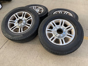20" Ford F-250 F-350 OEM 3951 3845 KING RANCH rims wheels tires MICHELIN LTX A/T Texas Truck Tire