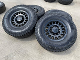 18" AEV SALTA GMC Sierra AT4X Chevy Trail Boss 2500 OEM wheels rims GOODYEAR 35" Texas Truck Tire