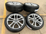 20" Ford Mustang GT OEM 10167 wheels rims 2021 2022 2023 2024 2025 FALKEN NEW Texas Truck Tire