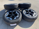 18" Hyundai Santa Fe Cruz OEM wheels rims 52910 Black 2024 2025 2026 TOYO NEW Texas Truck Tire
