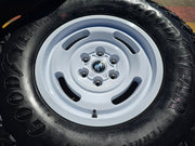 17" Ford Bronco HERITAGE Stroppe Edition 10463 OEM wheels rims white 2026 NEW Texas Truck Tire
