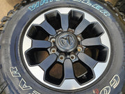 17" Ram 2500 3500 Laramie Power Wagon OEM wheels rims 2599 tires 2024 2025 NEW Texas Truck Tire