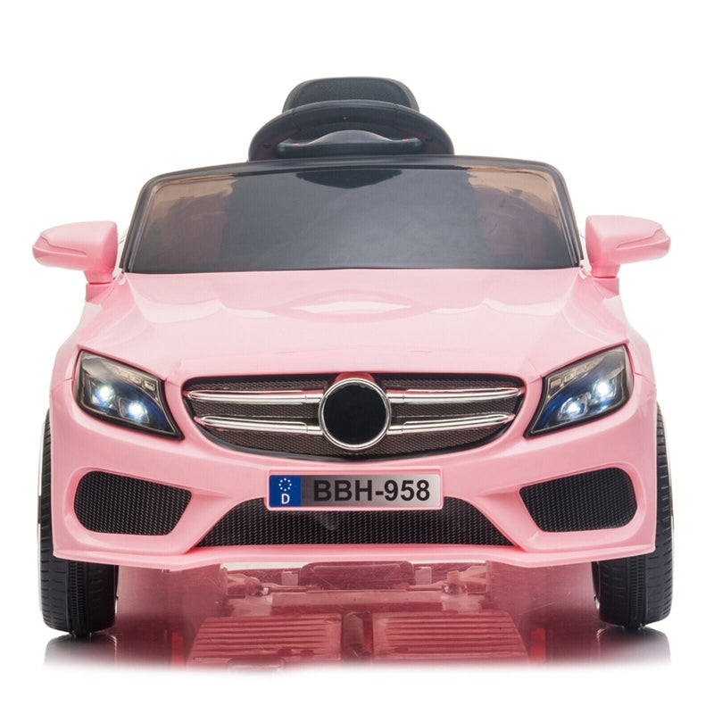 Electric Ride-On Car for Kids with Remote Control, Music, and LED Lights - Perfect Gift for Young Drivers!